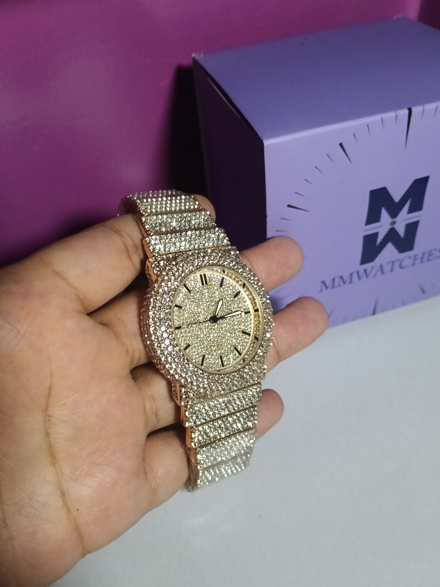 Royal Rose Crystal Watch