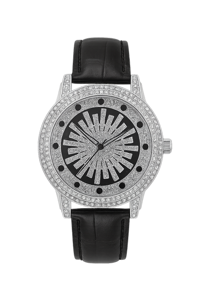 Diamond Dial Strap Watch | Shine with Every Second