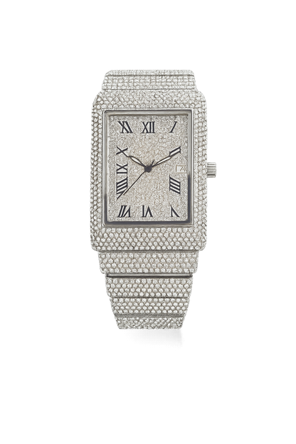 Diamond Variant Luxury Watch with sliver base | unisex wrist watch