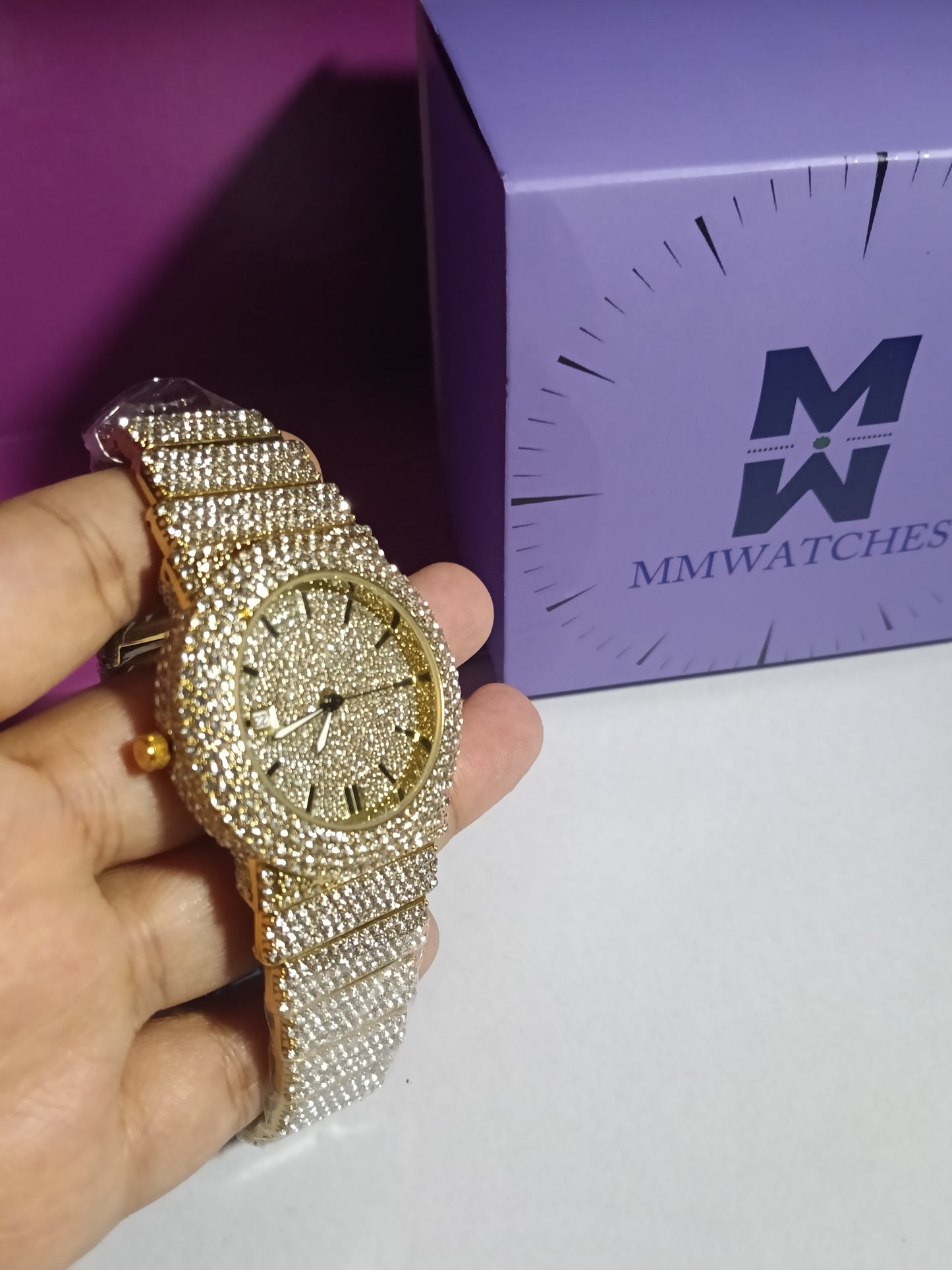 Royal Rose Crystal Watch