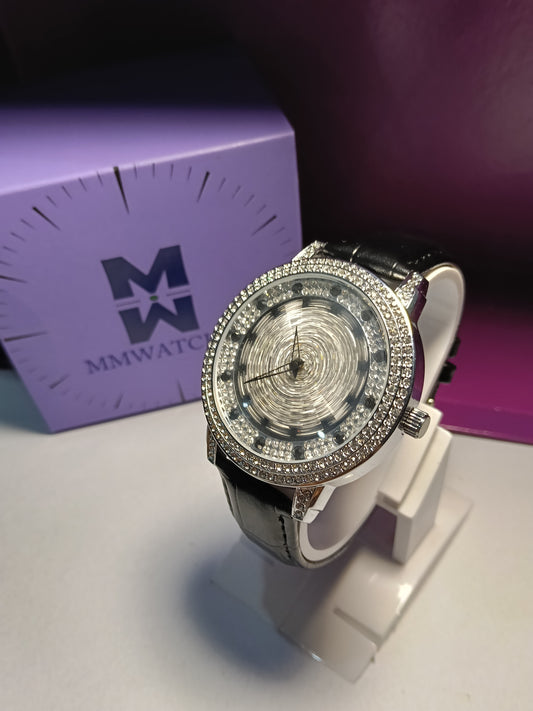 Crystal Shine Strap Watch