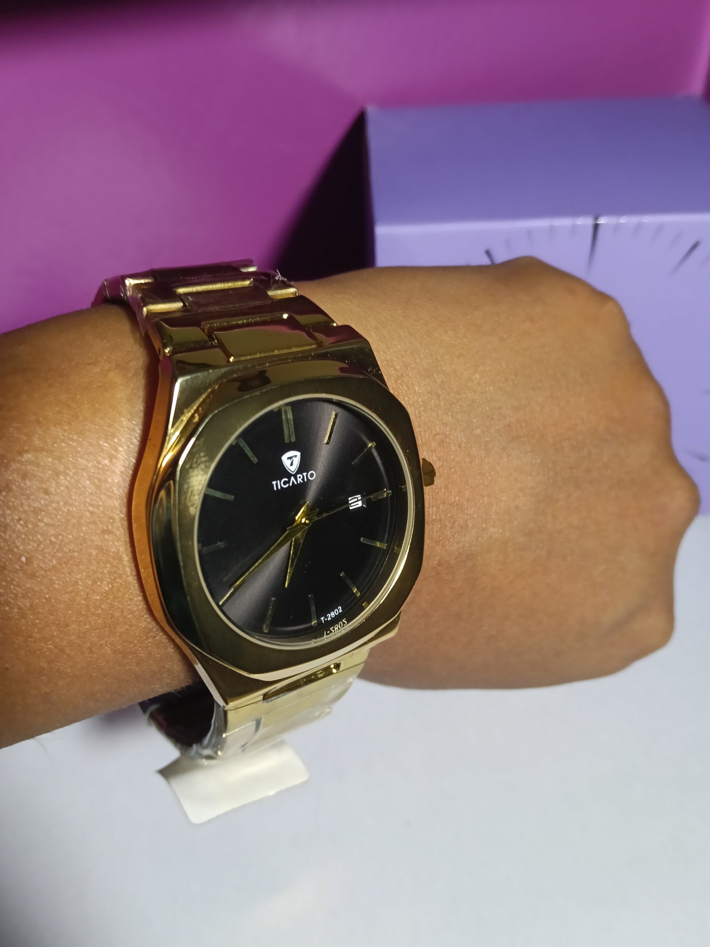 Royal Gold Black Watch