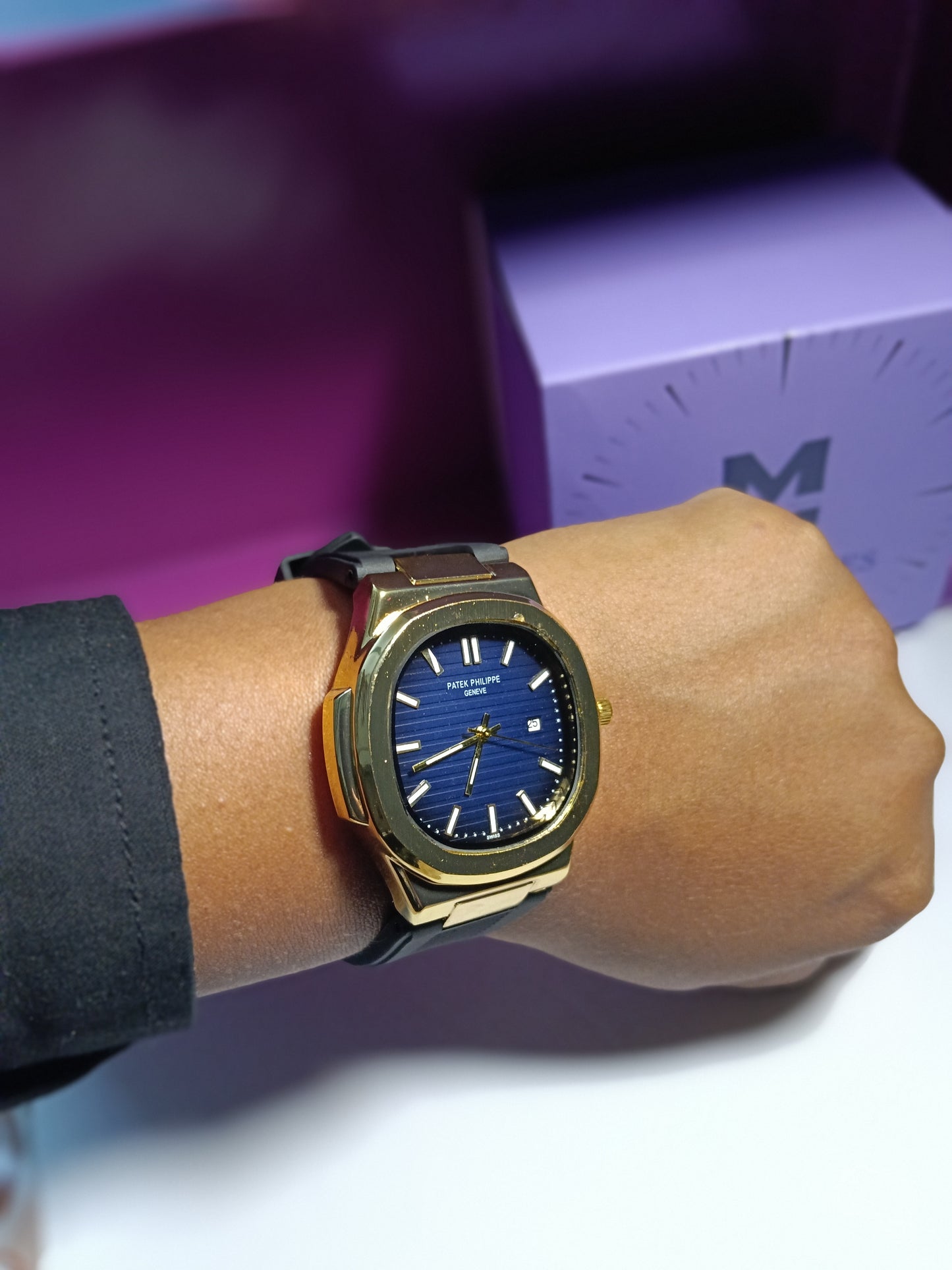 Elite Gold Watch