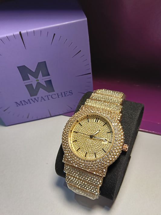 Royal Rose Crystal Watch