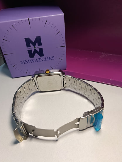 Royal Edge Square Chain Watch