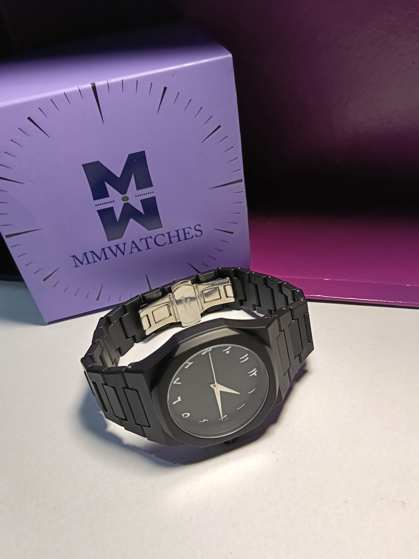 Black Aura Shadow Luxe Watch