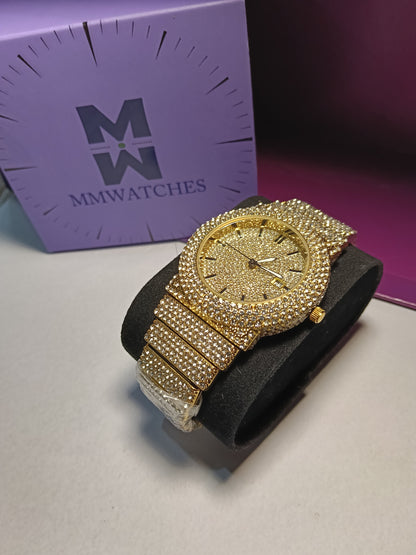 Royal Rose Crystal Watch