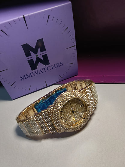 Royal Rose Crystal Watch